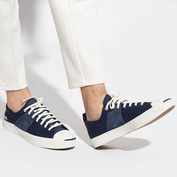 CONVERSE X TODD SNYDER JACK PURCELL OX 171844C MEN'S 10.5 NAVY GUM - Picture 9 of 10